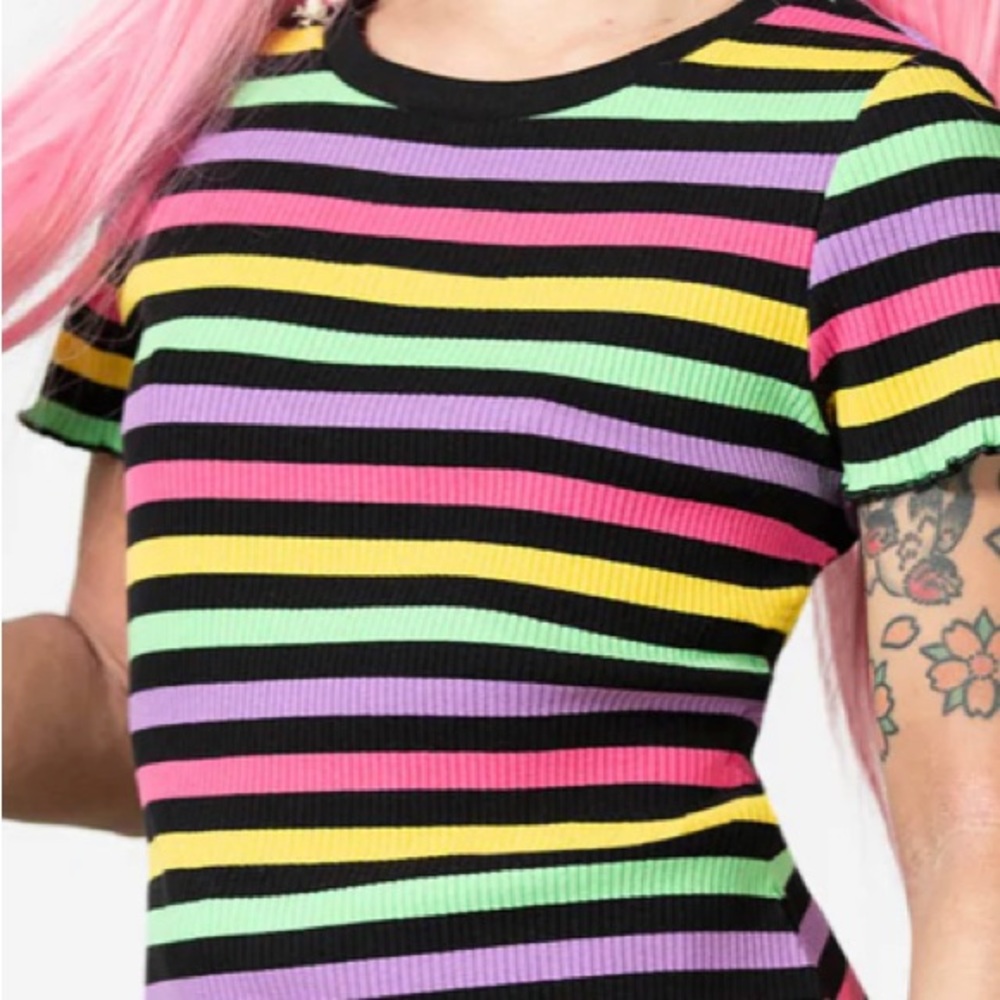 Kill star rainbow top